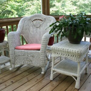 wicker rocking chair, porch, white table-50613.jpg